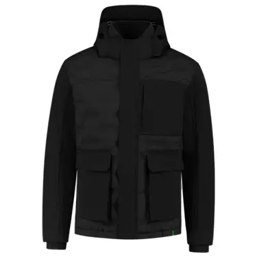 Werkjas puffer jack rewear Zwart Tricorp