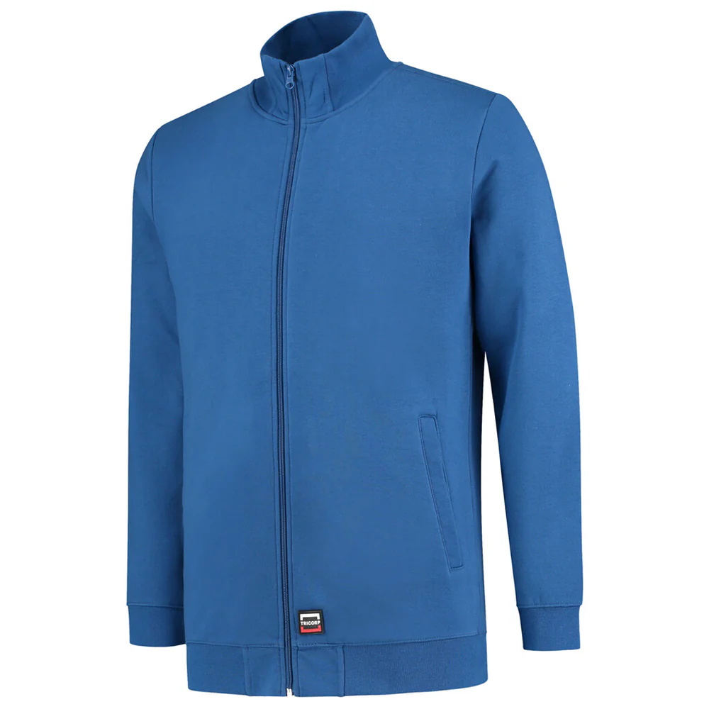 Sweatvest 60°C wasbaar Royal Blue