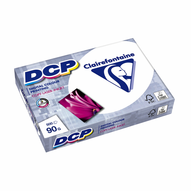 Kopieerpapier DCP A4 90gr wit (pak à 500vel)