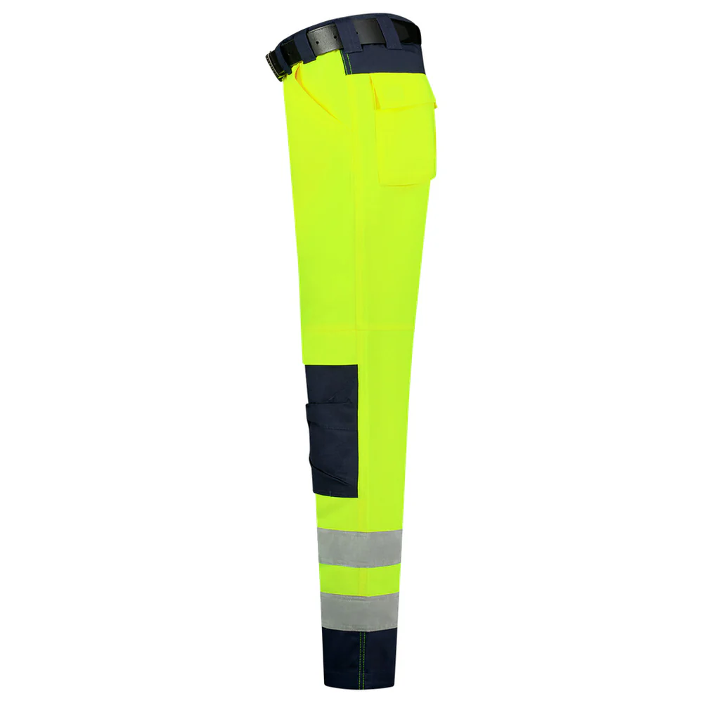 Werkbroek High Vis Bicolor Fluorgeel-Ink