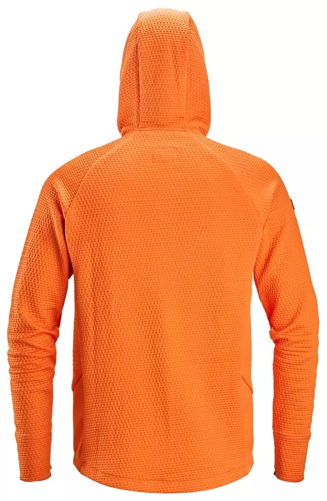 Hoodie Flexiwork met rits 8405 Warm Orange