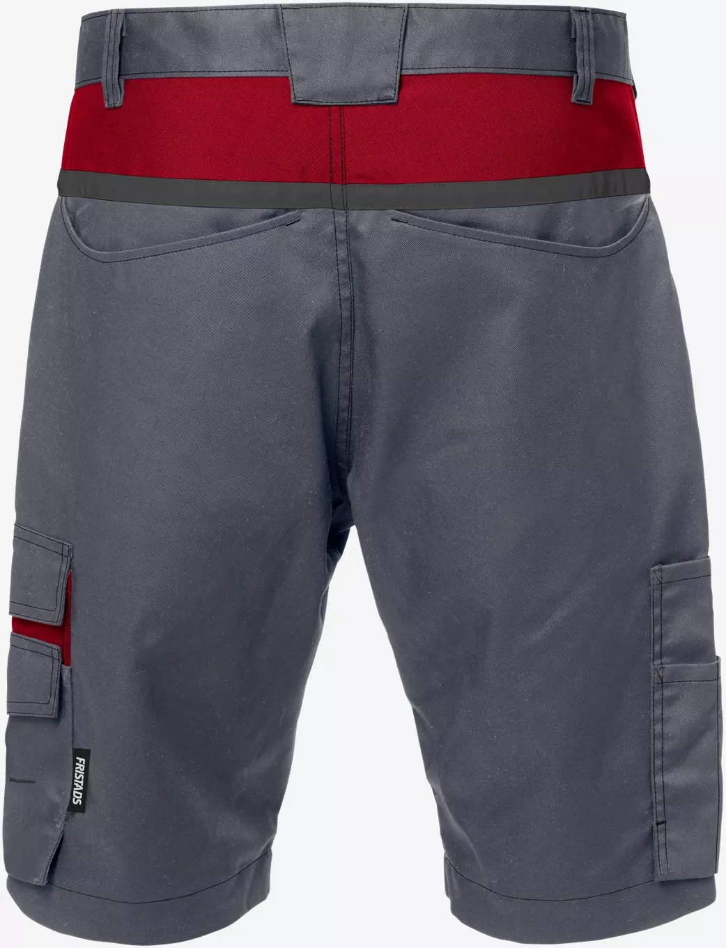 Fristads Korte Werkbroek 2562 - Grijs/Rood