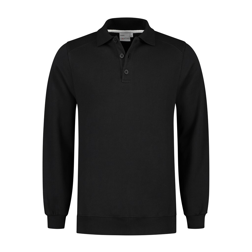 Santino Polosweater Ramon Black