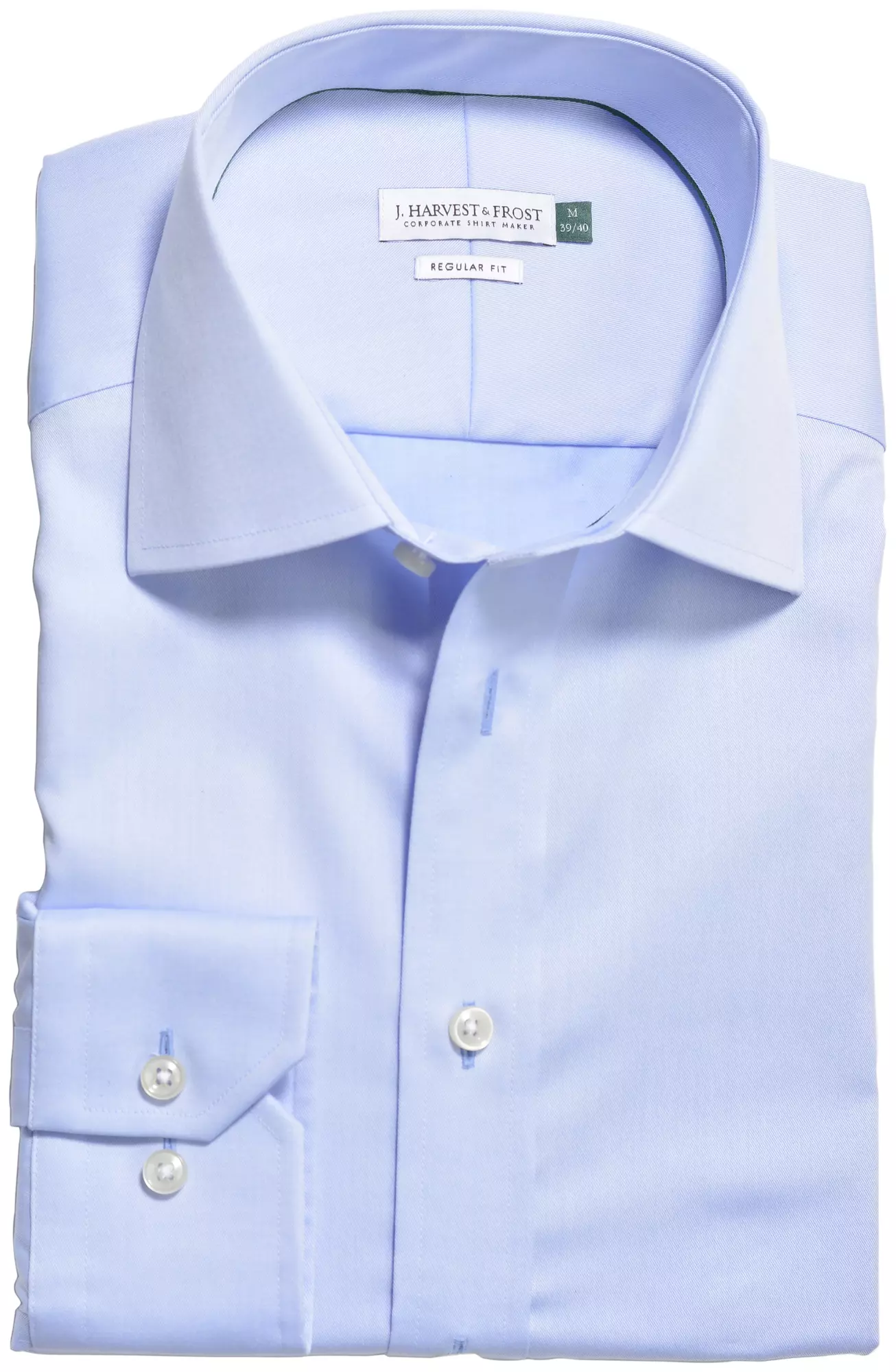 Overhemd Green Bow 01 Regular fit sky blue Harvest & Frost