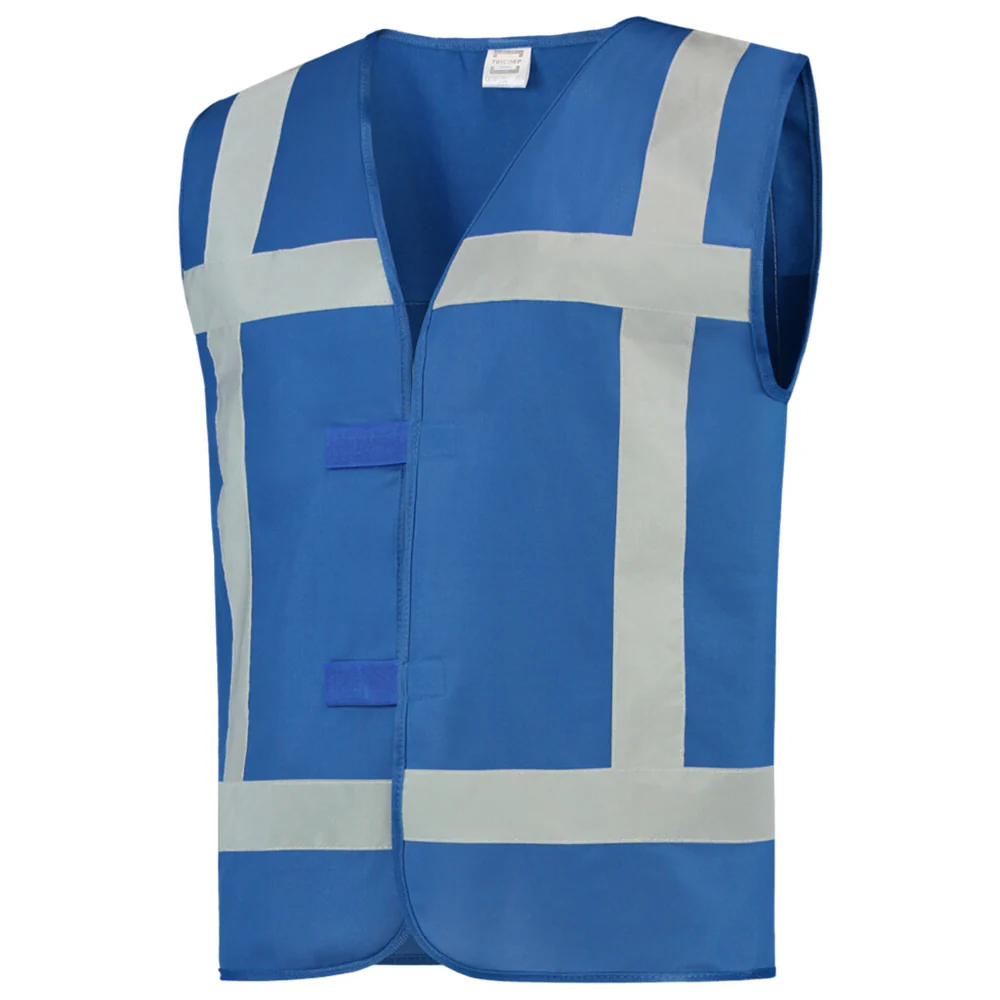 Veiligheidsvest reflectie blauw