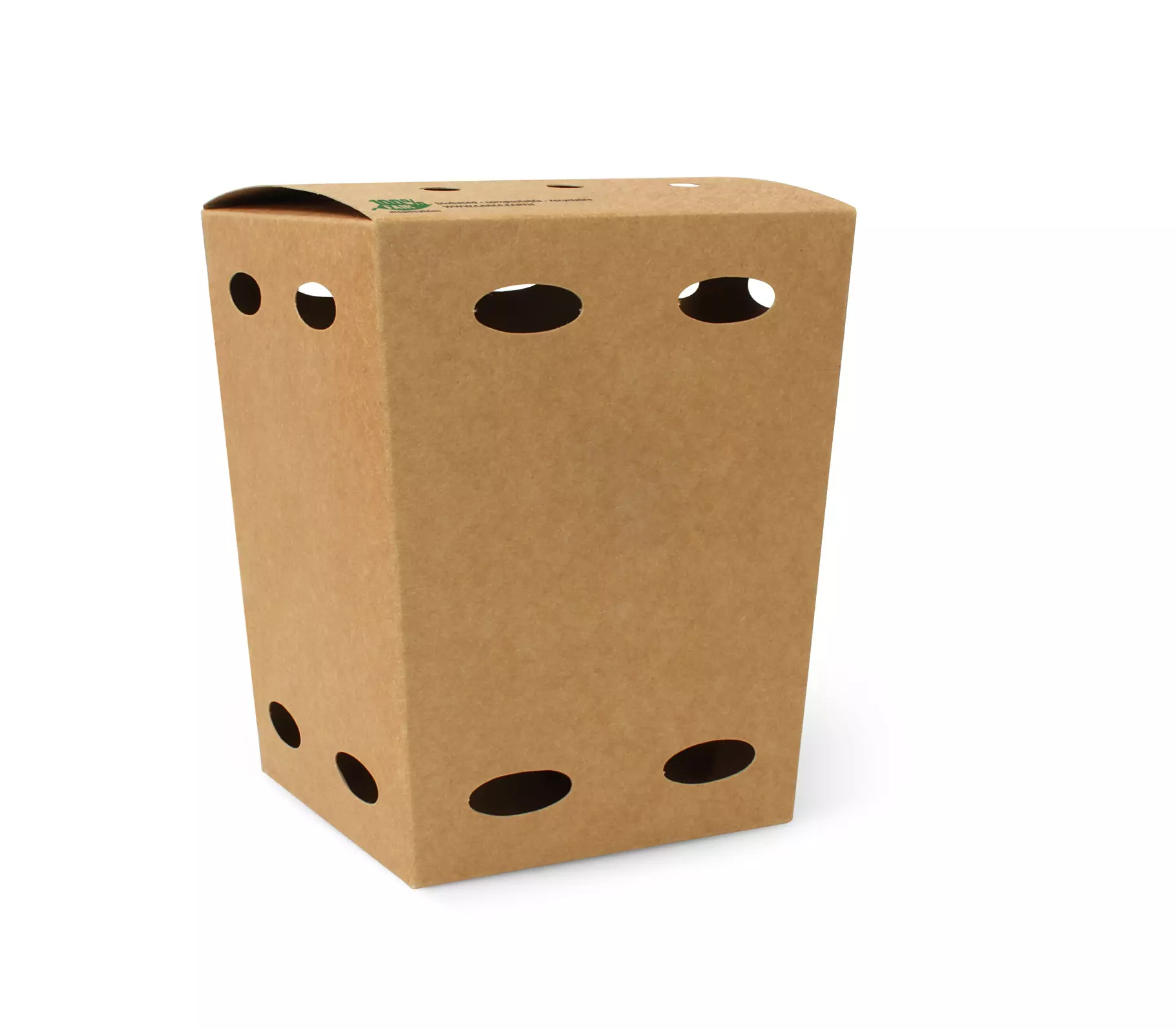 Frietbox karton klein 100% fair FSC 10,5x10,5x15 cm 