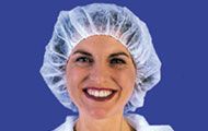 Baret zonder klep wit 8011