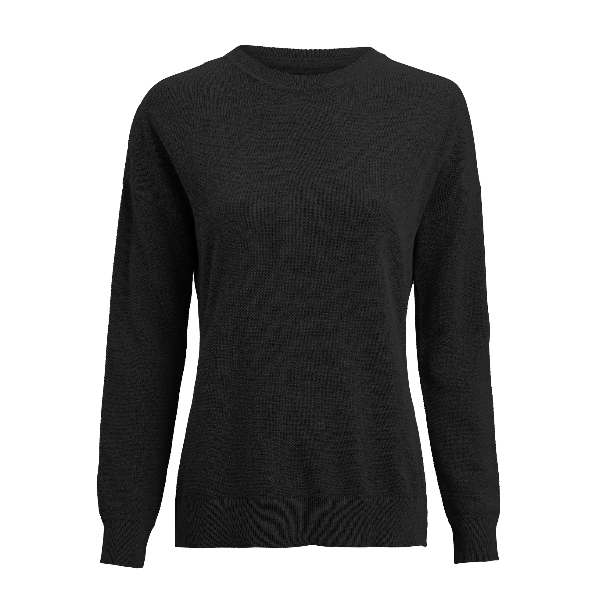 Sweater Ashland casual gebreid dames zwart