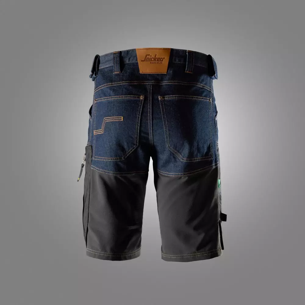 Korte werkbroek FlexiWork 6156 denim