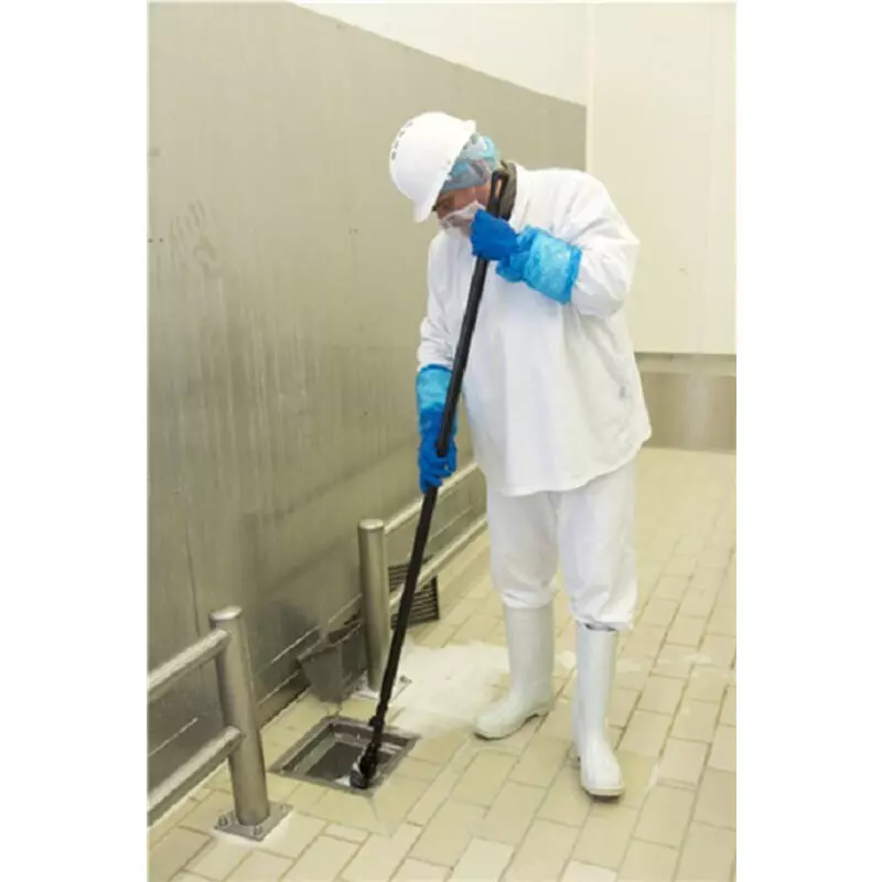 Vikan Steel Ultra Hygiëne 150cm Ø34mm Zwart