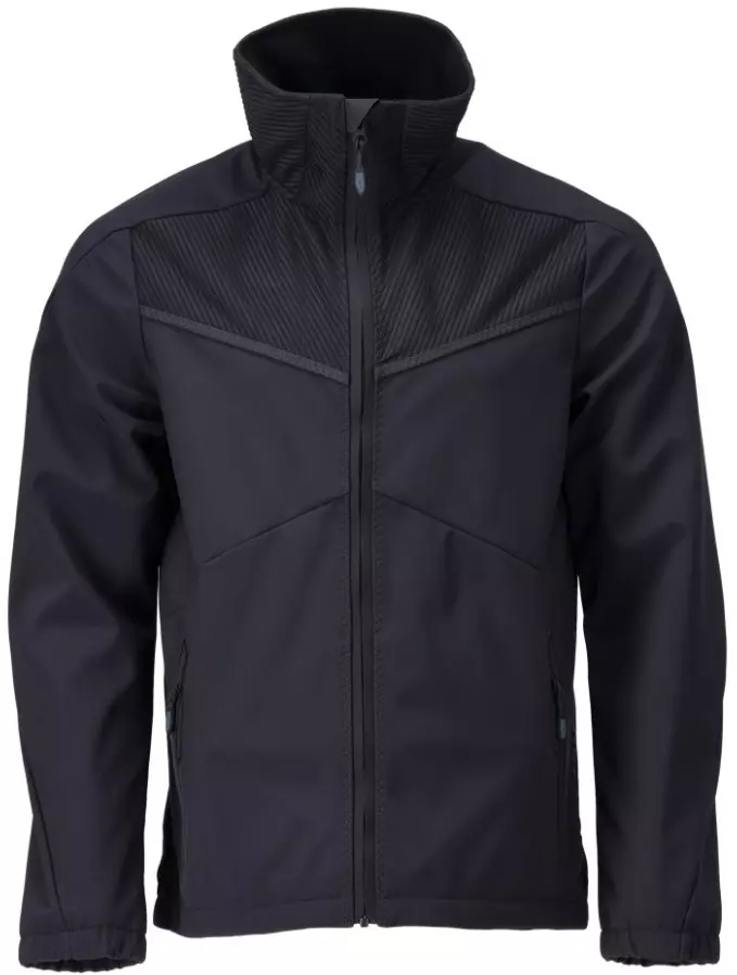 Softshell jas Customized donkermarine