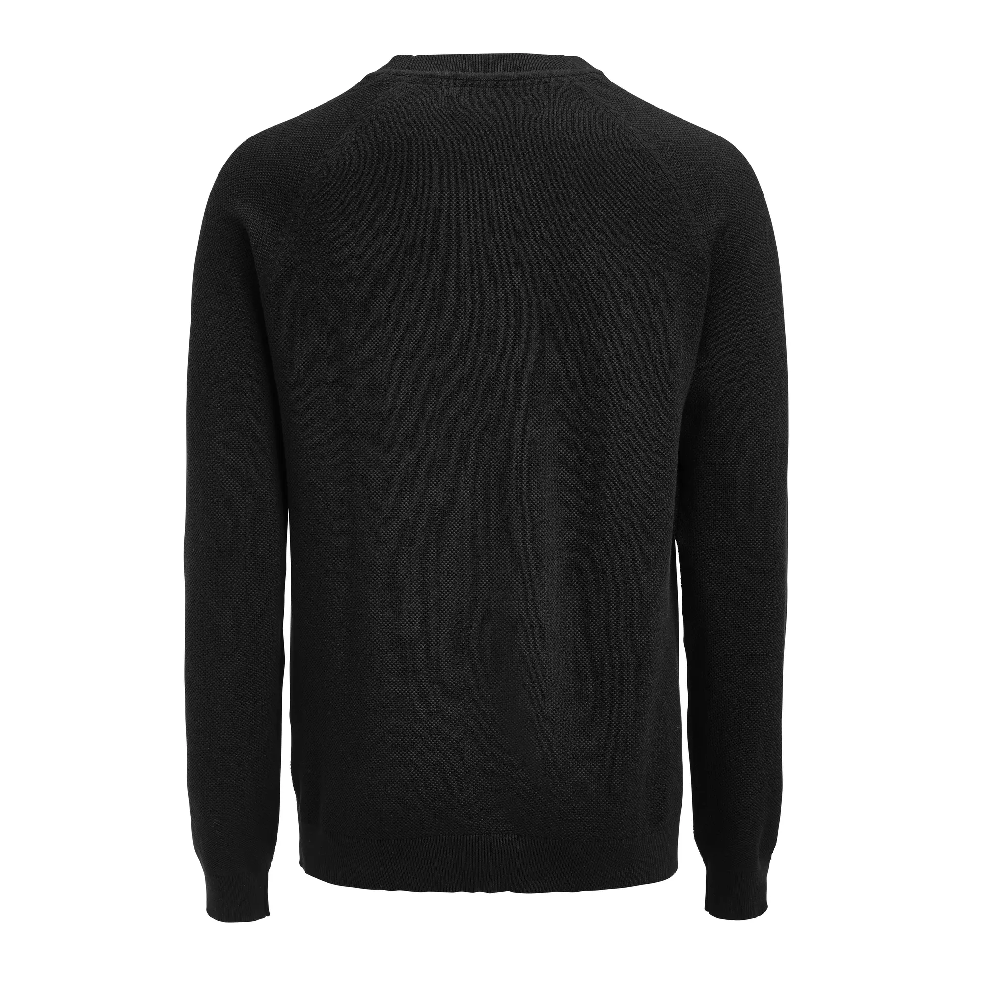 Sweater Ashland casal gebreid zwart