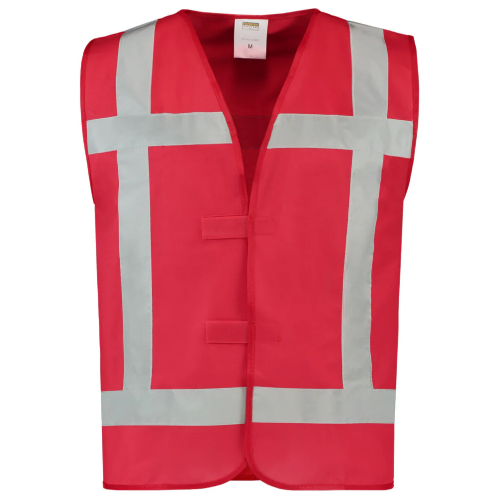 Veiligheidsvest reflectie rood