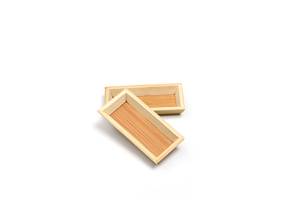 Bamboe schaaltje 10,5x5x2cm