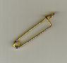 Corsage speld messing 26mm