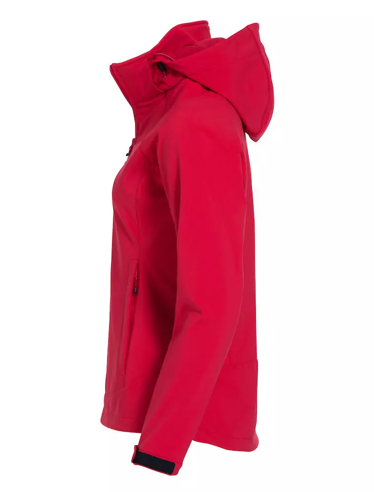 Softshell Jas Dames Rood Clique