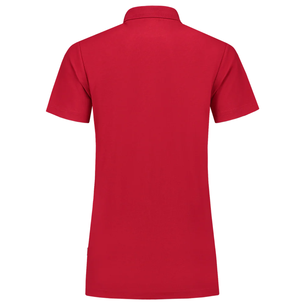 Polo fitted dames PPFT-180 rood