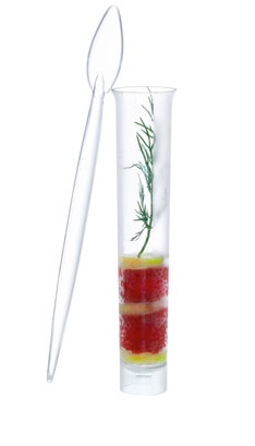 Labglas transp-frosted Ø25xh145mm