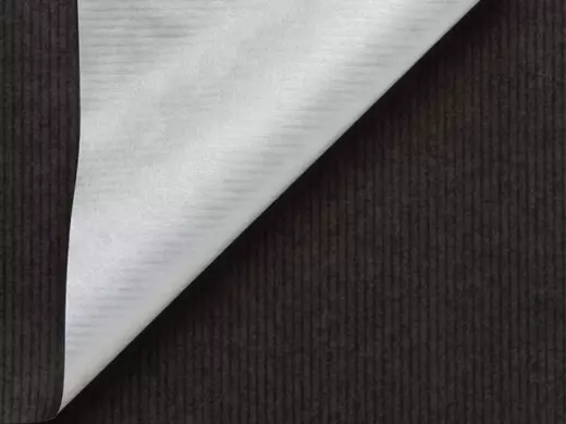 Cadeaupapier Zilver/Zwart 50cmx200m