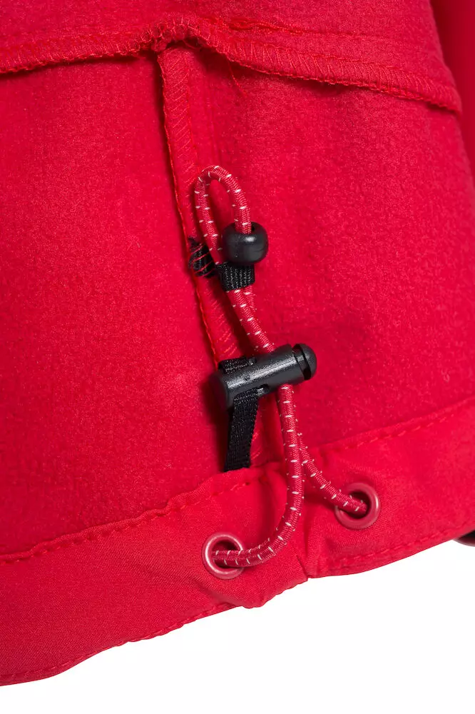 Softshell Jas Dames Rood Clique