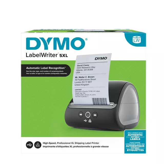 Dymo Labelwriter 5XL Desktop Zwart