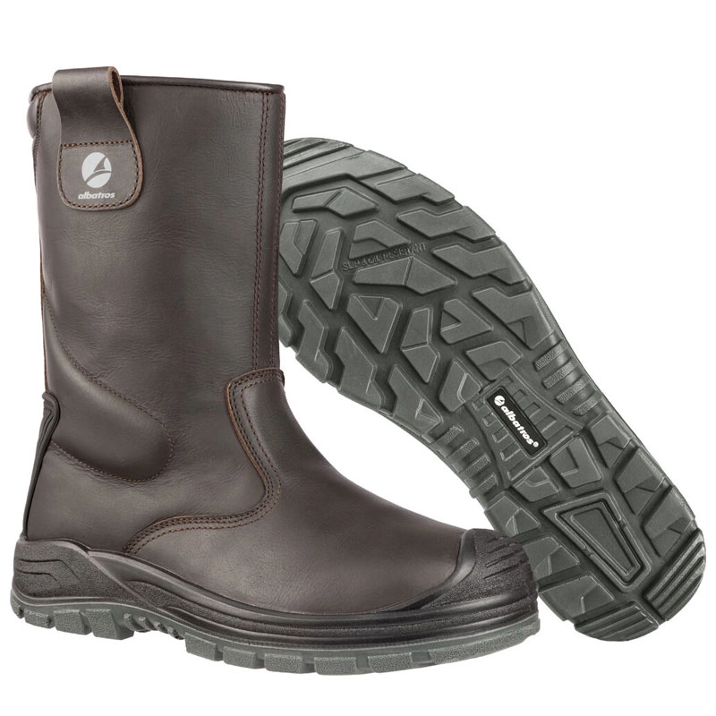 Werklaars Albatros Rigger Boot S3 Bruin