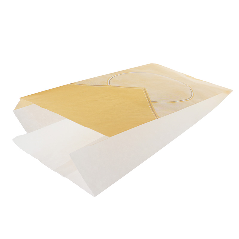 Broodzak ½-brood dessin 055 gebleekt kraft 16x5x35cm (doos à 10kg)