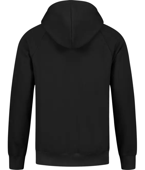 Hooded sweatvest reno Santino zwart