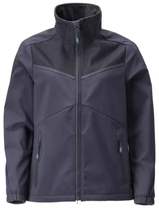 Softshell jas Customized dames donkermarine
