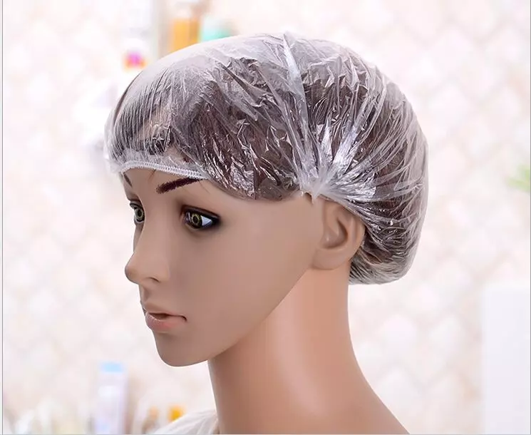 Douchemuts PE 46cm Rond Transparant