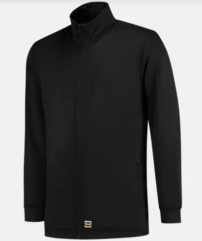 Fleece Vest Interlock Tricorp zwart