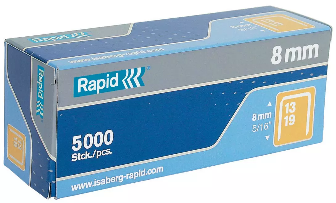 Nietjes Rapid 13/8 Gegalvaniseerd 5000 stuks