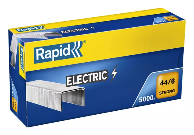 Rapid Nietjes 44/6 Strong Gegalvaniseerd 5000 stuks