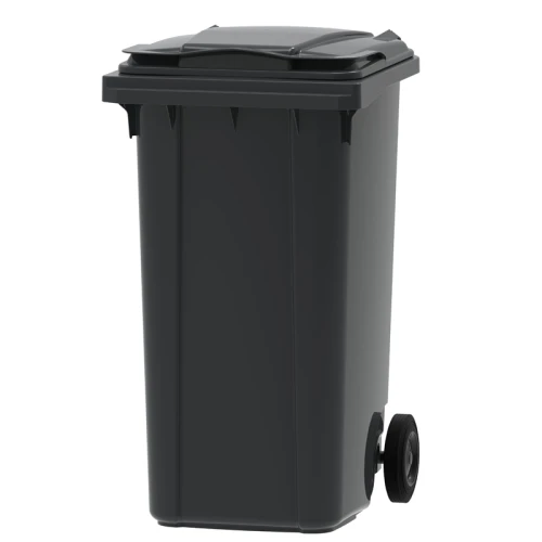 Afvalcontainer 240 Liter Kunststof Grijs