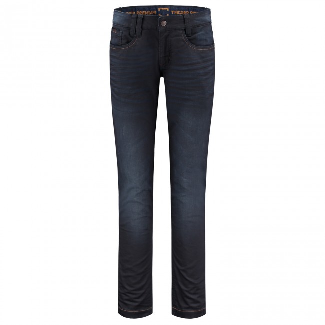 Spijkerbroek Premium Stretch dames lengte 34 denimblue