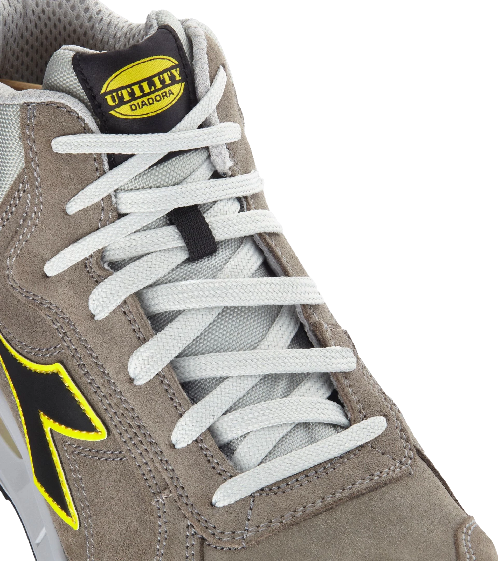 Diadora Run Net Airbox Mid S3 veiligheidsschoen Grijs/Zwart