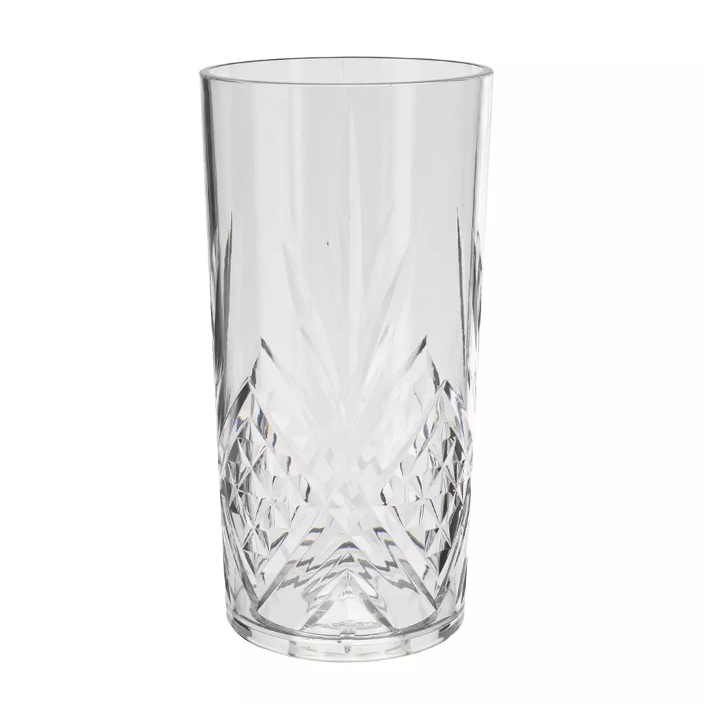 Plastic Glazen Zeus 380ml Herbruikbare Hardcups 24 stuks