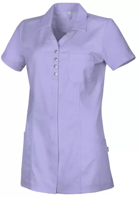 Dames tuniek met PiquÃ© paars