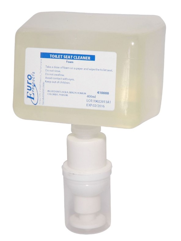 Toiletbrilreiniger foam zeep 400ml (doos à 6st)