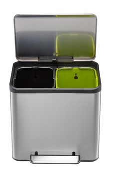 Pedaalemmer 24 Liter 2x12 Liter Metaal