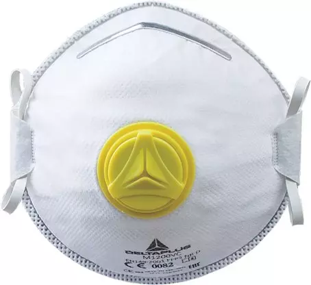 Stofmasker FFP2 met ventiel M1200V DeltaPLus 10 stuks