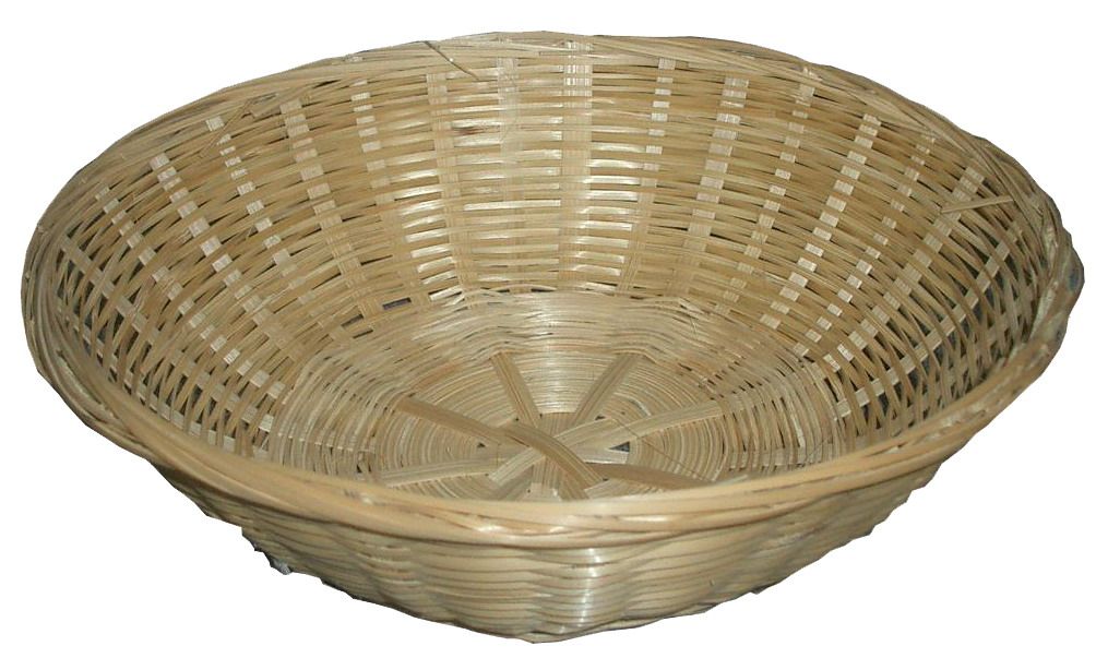 Broodmand bamboe Ø25cm dichte bodem