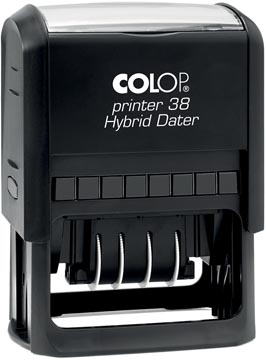 Stempel EOS 38 Hybrid Dater zwart