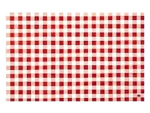Placemat 27x42cm bistro rood