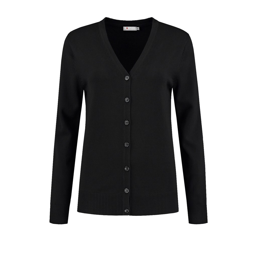 Santino Cardigan Prato Ladies Black