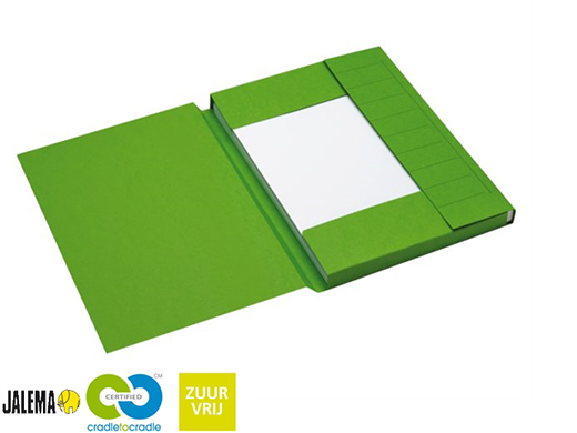 Dossiermap Secolor A4 groen (pak à 25st)