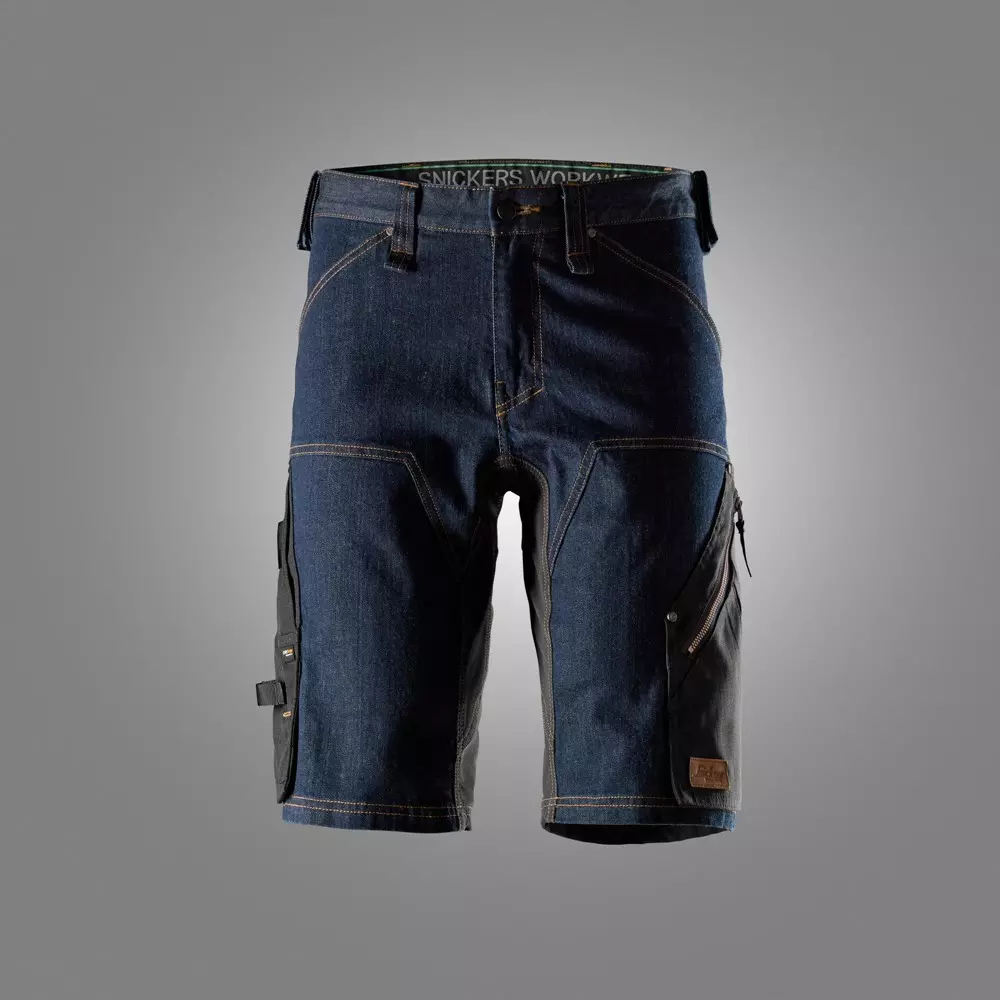 Korte werkbroek FlexiWork 6156 denim