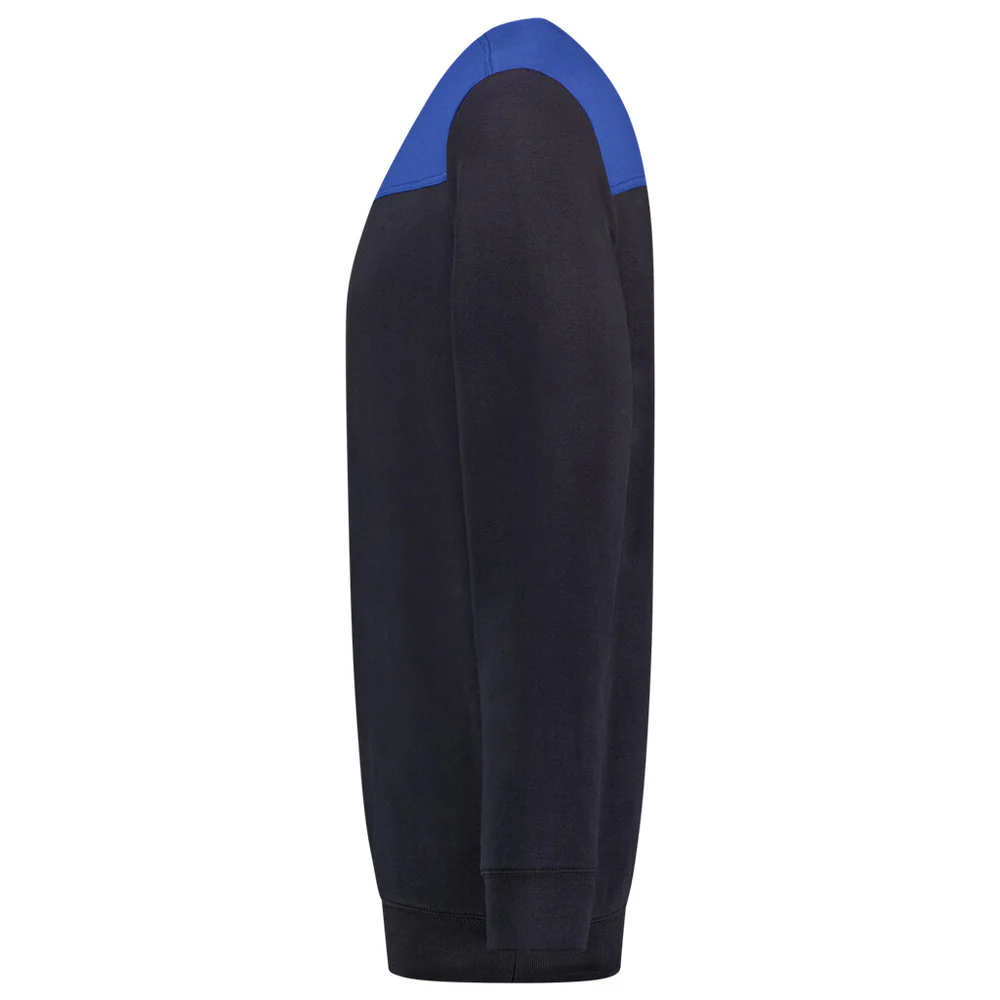 Sweater Bicolor Naden navy-royalblue