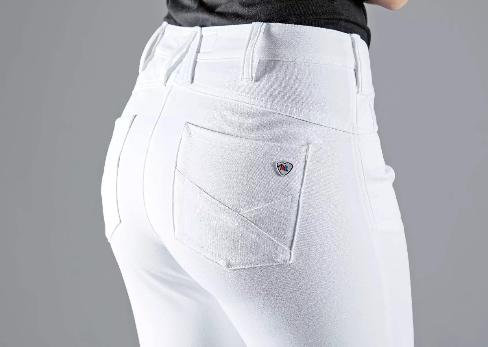 Spijkerbroek BP 1755 slim fit dames lengte 36 wit special