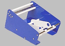 Etiketten dispenser metaal 1-vaks maximale rolbreedte 100mm